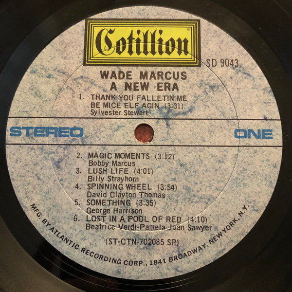 Wade Marcus : A New Era (LP, Album, Spe)