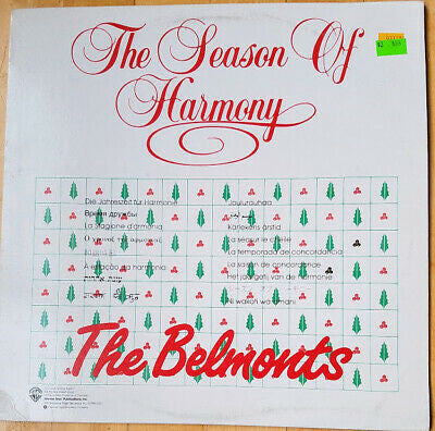 The Belmonts : The Season Of Harmony (LP, Album)