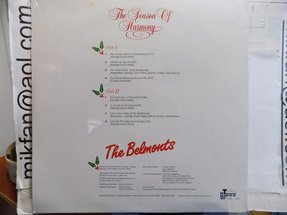 The Belmonts : The Season Of Harmony (LP, Album)