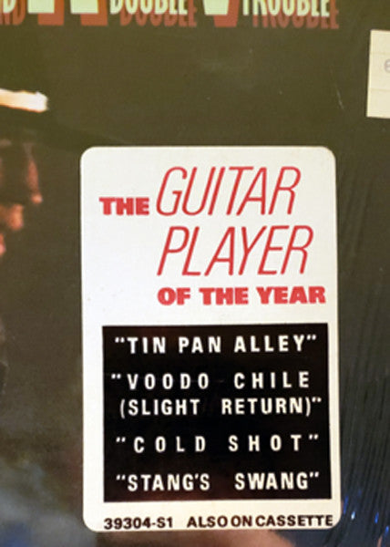 Stevie Ray Vaughan & Double Trouble : Couldn't Stand The Weather (LP, Album, Pit)