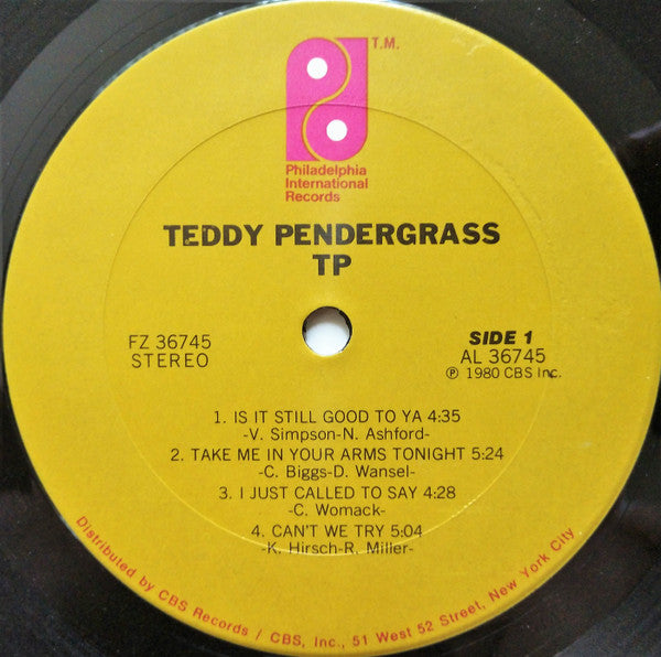 Teddy Pendergrass : TP (LP, Album, Ter)