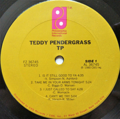 Teddy Pendergrass : TP (LP, Album, Ter)