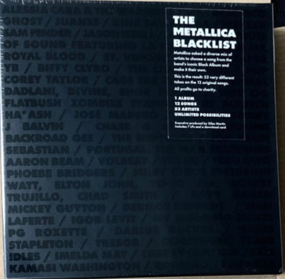 Various : The Metallica Blacklist (7xLP, Comp + Box)