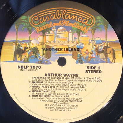 Artie Wayne : Another Island (LP, Album)