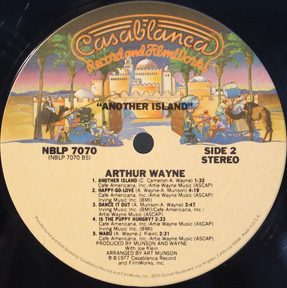 Artie Wayne : Another Island (LP, Album)