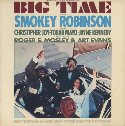 Smokey Robinson : Big Time - Original Music Score From The Motion Picture (LP, Mon)