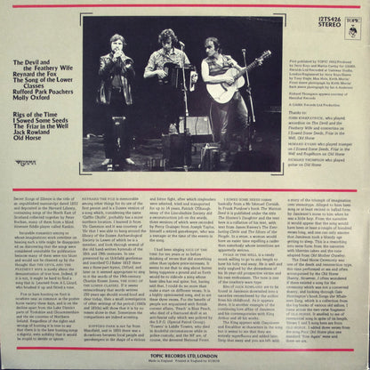 Martin Carthy : Out Of The Cut (LP, Album)