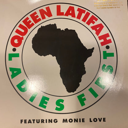 Queen Latifah : Ladies First (12", Promo)