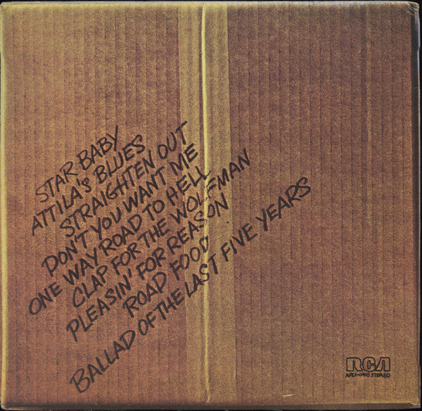 The Guess Who : Road Food (LP, Album, Ind)