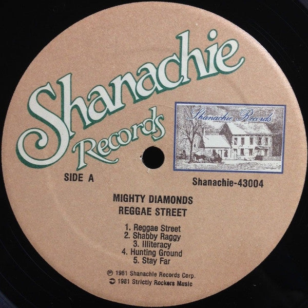 The Mighty Diamonds : Reggae Street (LP, Album)