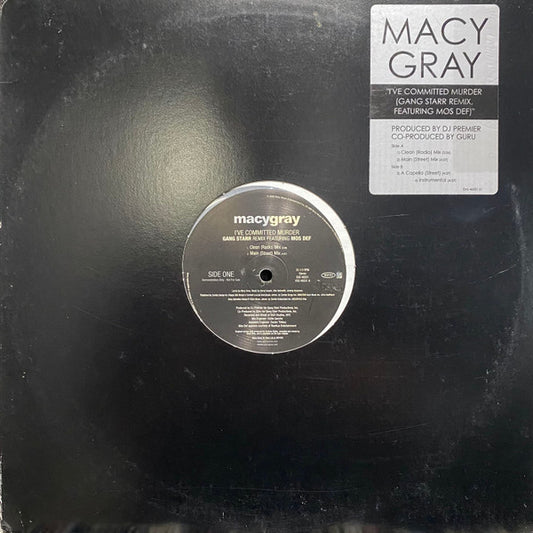 Macy Gray : I've Committed Murder (Gang Starr Remix) (12", Promo, Gre)