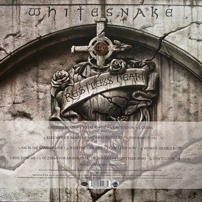 Whitesnake : Restless Heart (2xLP, Album, Ltd, Mixed, RE, RM, 180)