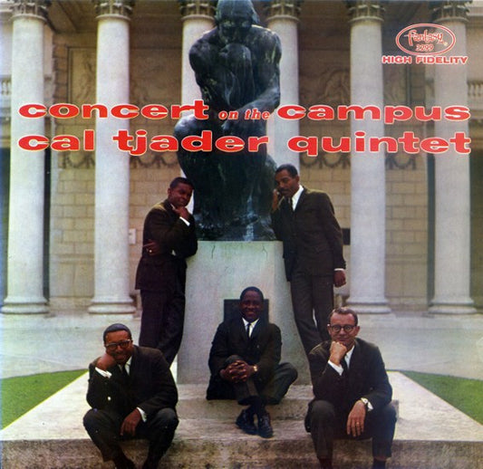 Cal Tjader Quintet : Concert On The Campus (LP, Album, Mono, Red)
