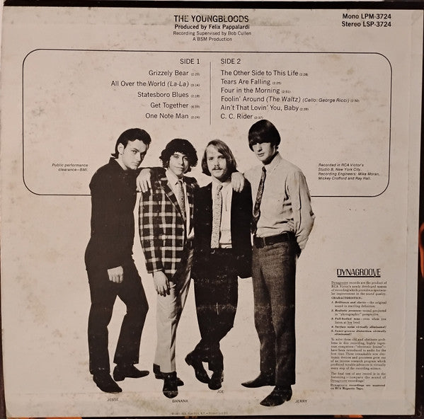 The Youngbloods : The Youngbloods (LP, Album, Mono, Roc)