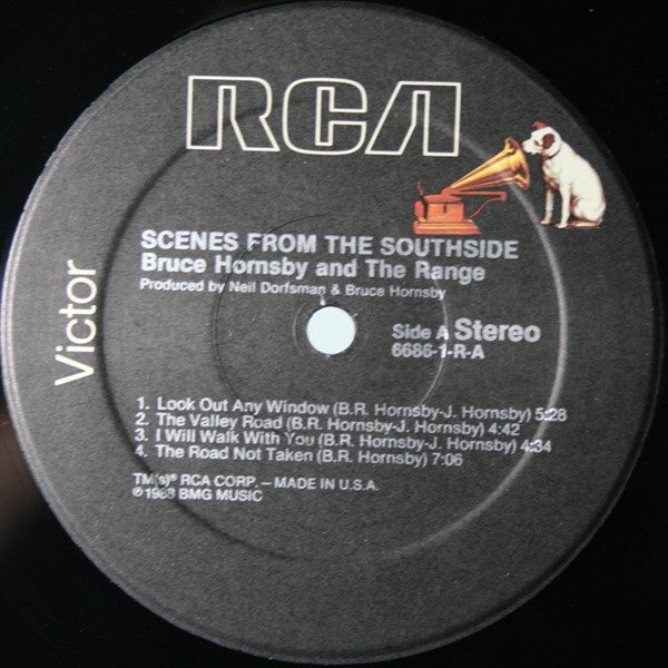 Bruce Hornsby And The Range : Scenes From The Southside (LP, Album, Hau)