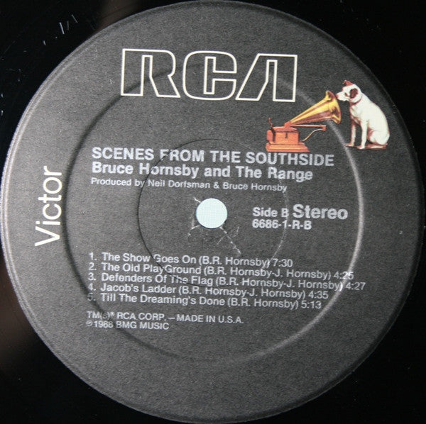 Bruce Hornsby And The Range : Scenes From The Southside (LP, Album, Hau)