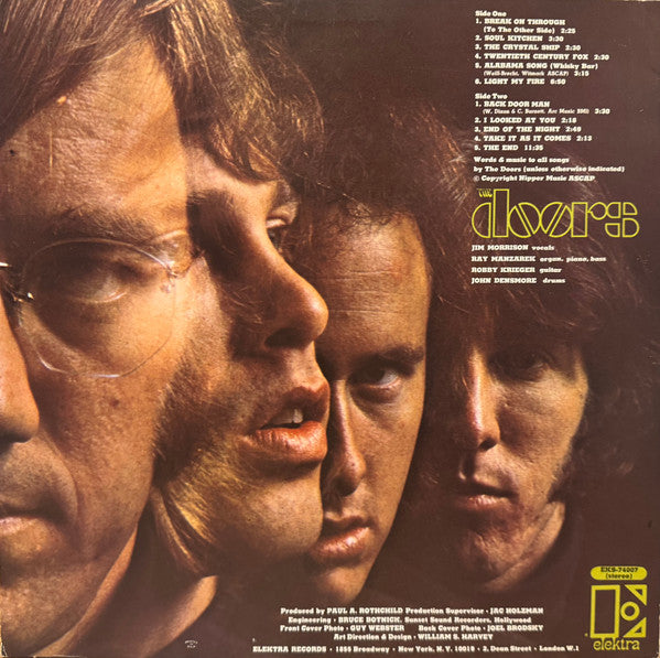 The Doors : The Doors (LP, Album, RE, Spe)