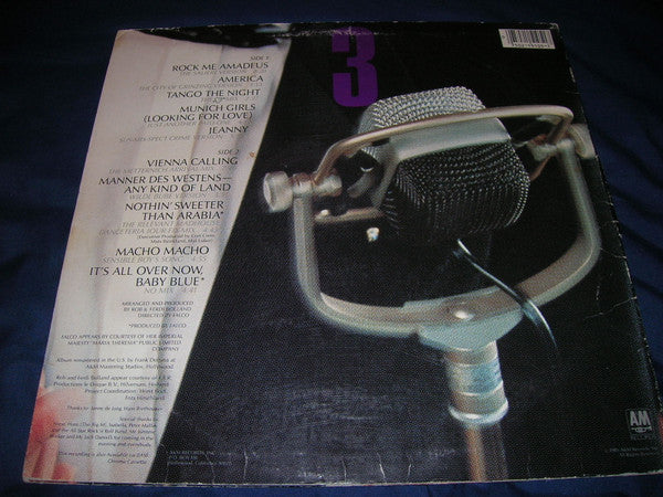 Falco : Falco 3 (LP, Album, B -)