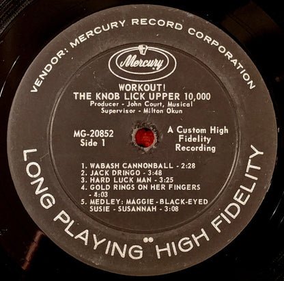Knob Lick Upper 10,000 : Workout!!! (LP, Album, Mono)