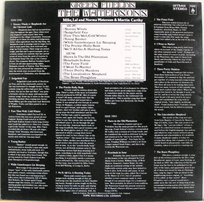 The Watersons : Green Fields (LP)