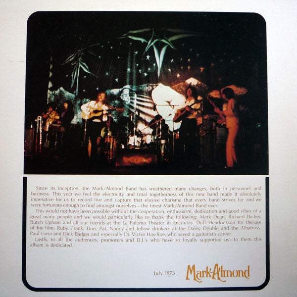 Mark-Almond : 73 (LP, Album, Ter)