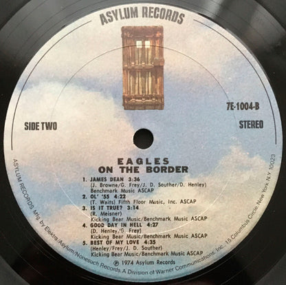 Eagles : On The Border (LP, Album, San)