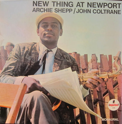 John Coltrane / Archie Shepp : New Thing At Newport (LP, Album, Mono, Gat)