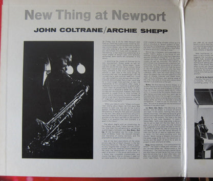 John Coltrane / Archie Shepp : New Thing At Newport (LP, Album, Mono, Gat)