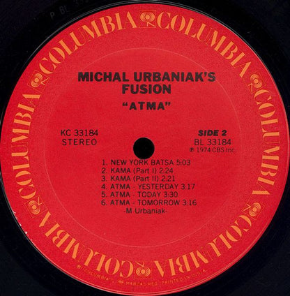 Michal Urbaniak's Fusion : Atma (LP, Album, Pit)