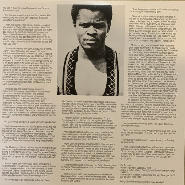 Doug Carn : Adam's Apple (LP, Album, RE, RM, Ora)