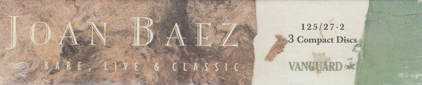 Joan Baez : Rare, Live & Classic (3xCD, Comp + Box)