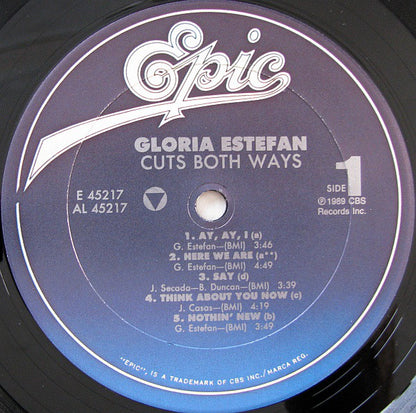 Gloria Estefan : Cuts Both Ways (LP, Album, Car)