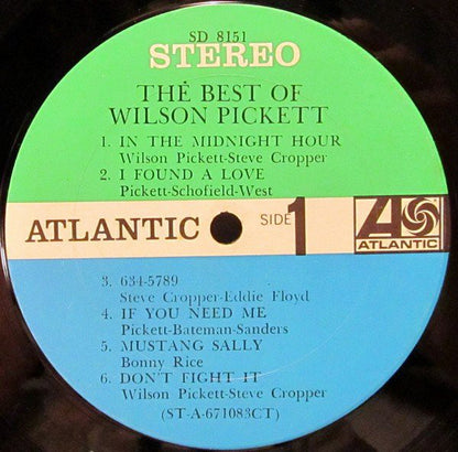 Wilson Pickett : The Best Of Wilson Pickett (LP, Comp, CT)