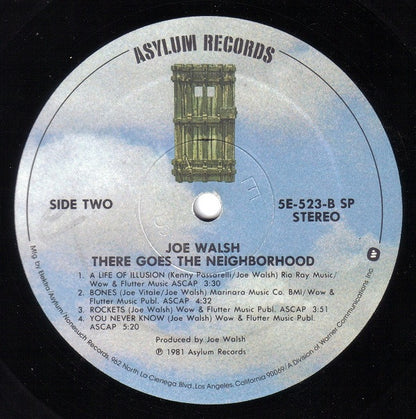 Joe Walsh : There Goes The Neighborhood (LP, Album, SP )