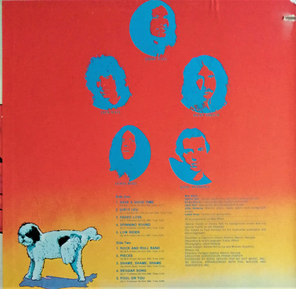 Wet Willie : Wet Willie (LP, Album, RE, Ter)