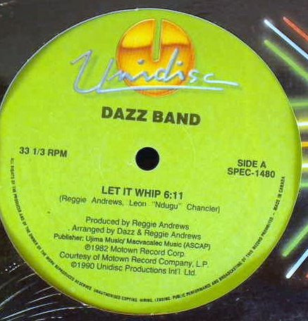 Dazz Band / Peter Brown (2) : Let It Whip / Dance With Me / Crank It Up (12", Gre)