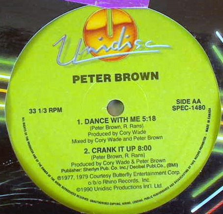 Dazz Band / Peter Brown (2) : Let It Whip / Dance With Me / Crank It Up (12", Gre)