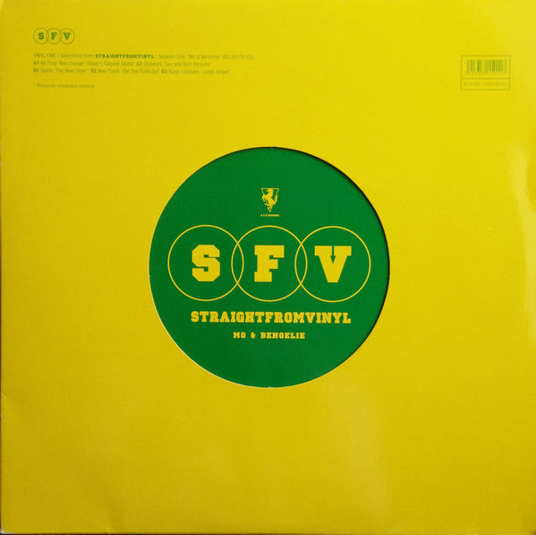 Various : Straightfromvinyl (2xLP)