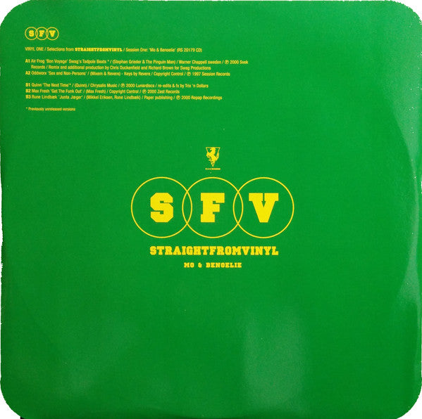Various : Straightfromvinyl (2xLP)