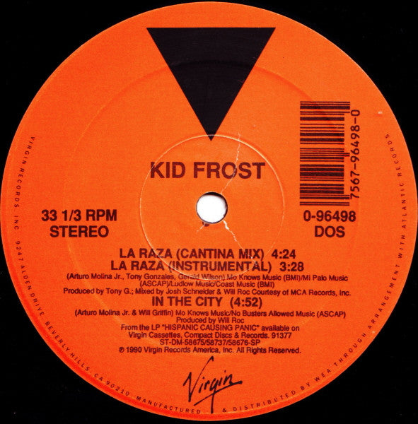 Kid Frost : La Raza (12", Maxi)