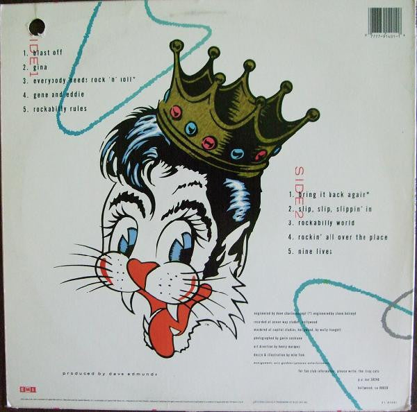 Stray Cats : Blast Off (LP, Album)