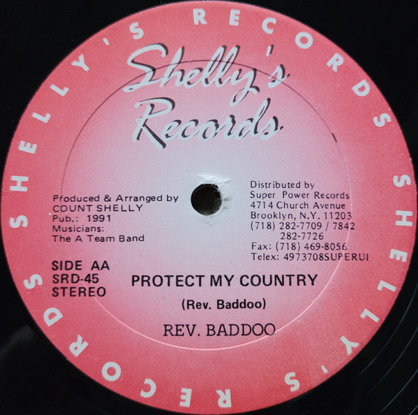 Louie Rankin / Reverend Badoo : Boombastic / Protect My Country (12")