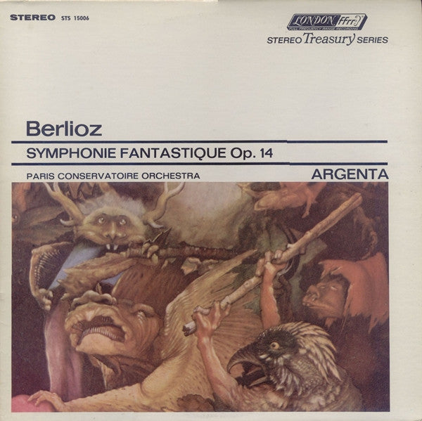 Hector Berlioz, Orchestre De La Société Des Concerts Du Conservatoire, Ataúlfo Argenta : Symphonie Fantastique Op. 14 (LP, Album, RE)