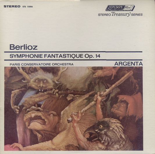 Hector Berlioz, Orchestre De La Société Des Concerts Du Conservatoire, Ataúlfo Argenta : Symphonie Fantastique Op. 14 (LP, Album, RE)