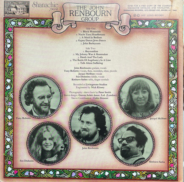The John Renbourn Group : A Maid In Bedlam (LP, Album, RP, All)
