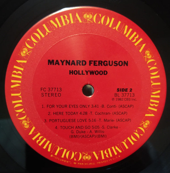 Maynard Ferguson : Hollywood (LP, Album)