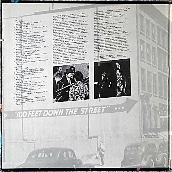 Billie Holiday : Strange Fruit (LP, Comp, Mono, PR,)