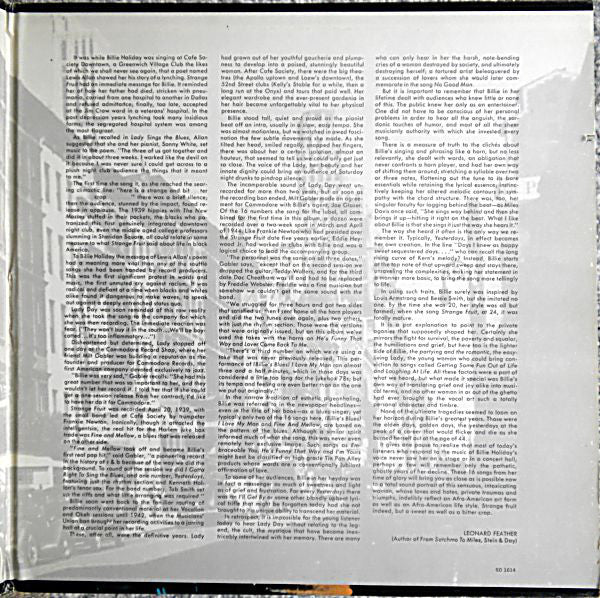 Billie Holiday : Strange Fruit (LP, Comp, Mono, PR,)