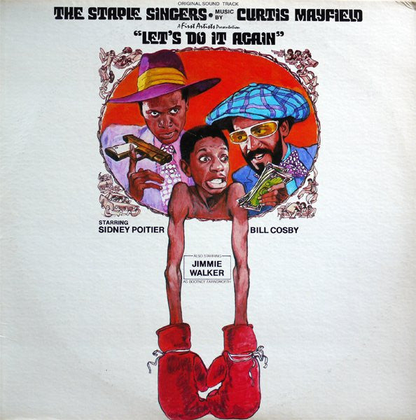 The Staple Singers : Let's Do It Again (Original Soundtrack) (LP, Album)