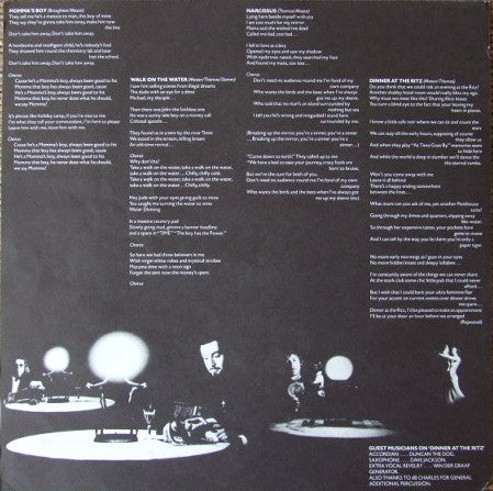 City Boy : Dinner At The Ritz (LP, Album, Ter)